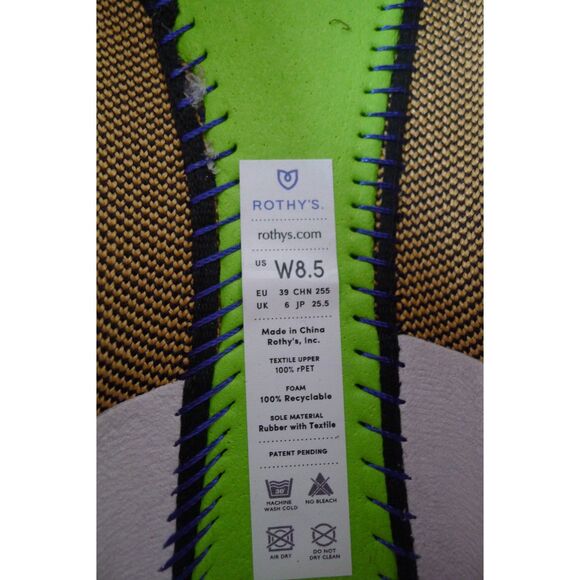 ROTHY’S Chai The Square Flats Limited Edition Retired 8.5 - Picture 12 of 12